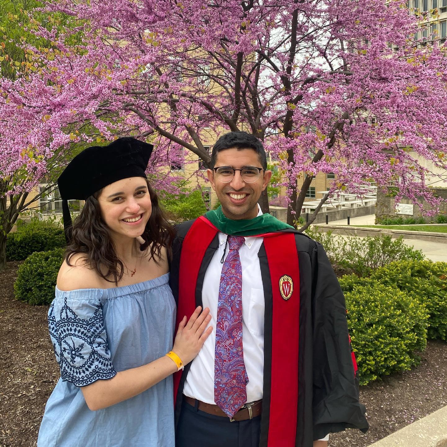 Rushad's medical school graduation