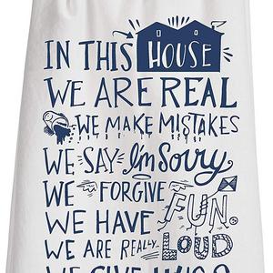 Primitives by Kathy LOL Tea Towel House Rules