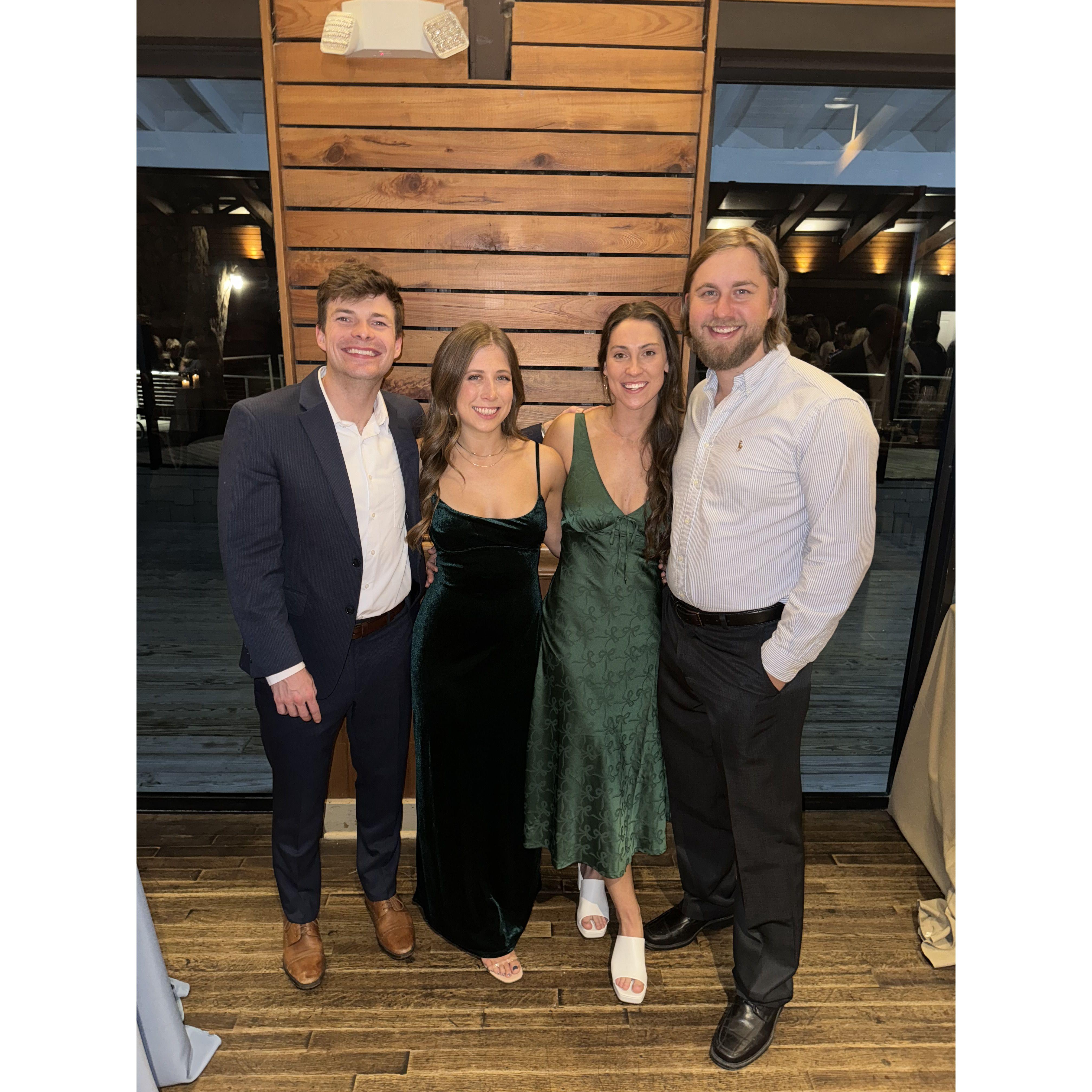 Rehearsing with Alex and Matt!