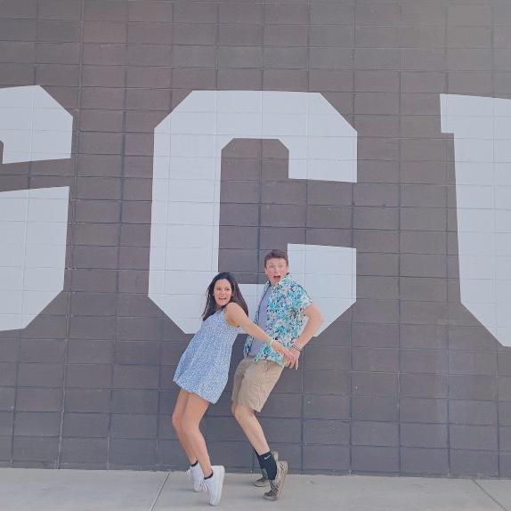 Our first college trip to GCU in Arizona