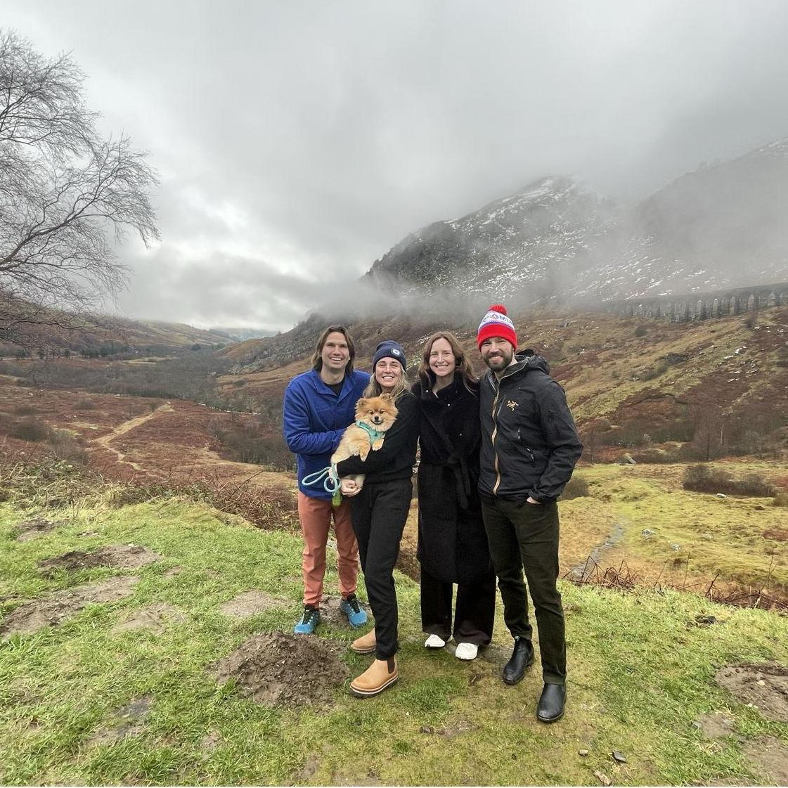 Cait Adam Jenna Colin & Finn in the Highlands