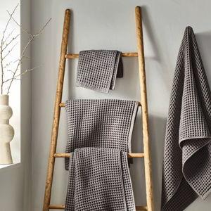Waffle Towel - Dark Grey - Casaluna™