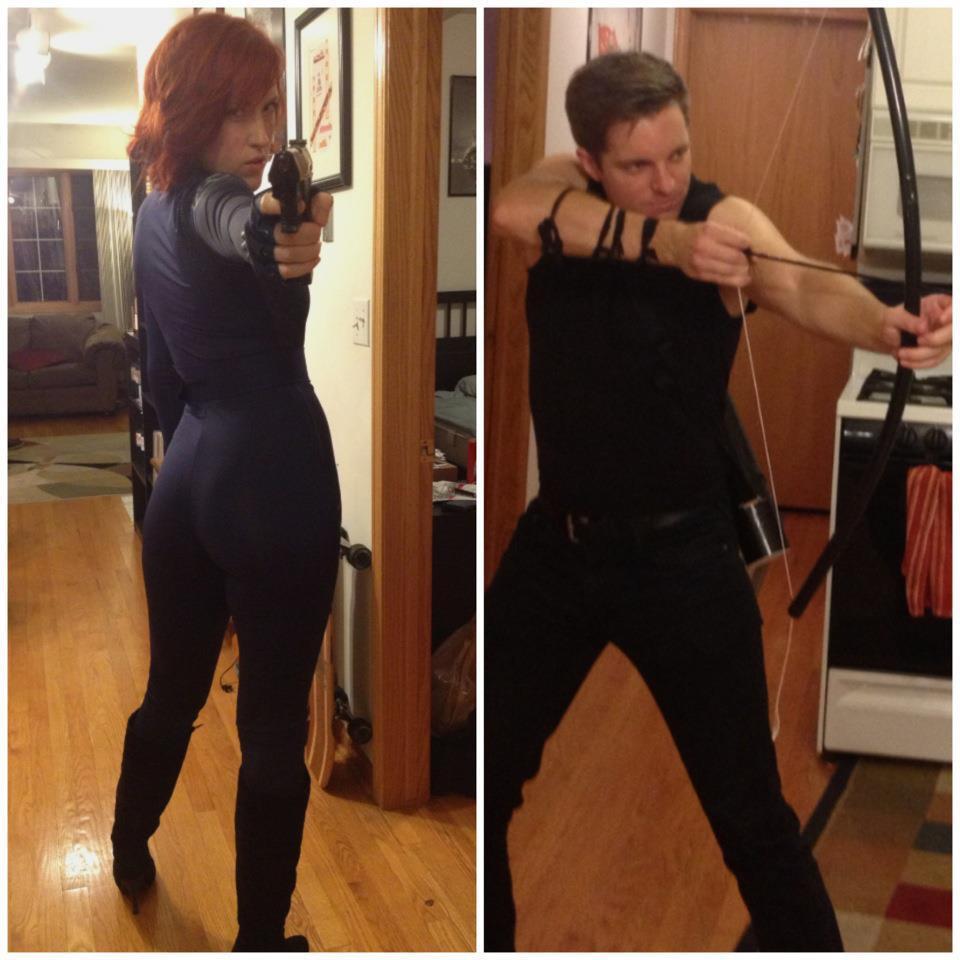 Halloween #1 - Black Widow & Nighthawk