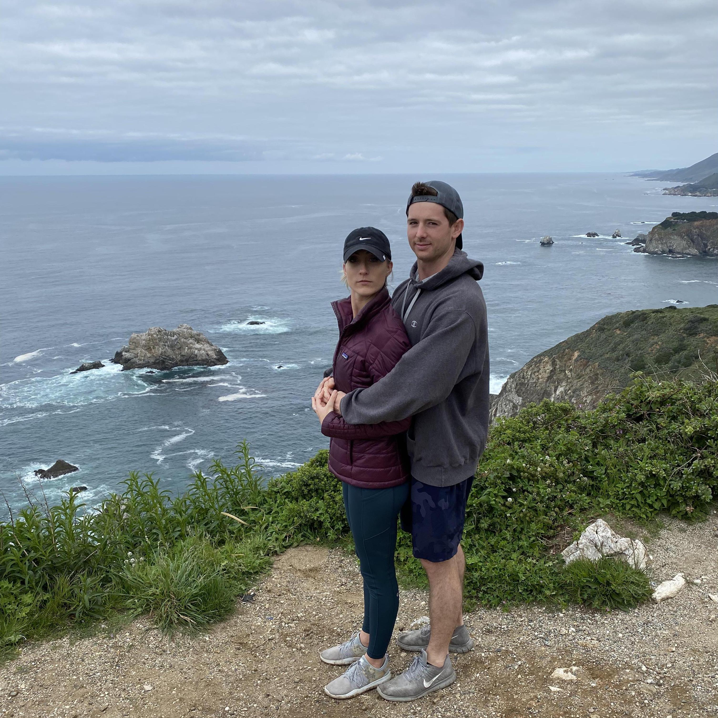 Prom pic in Big Sur