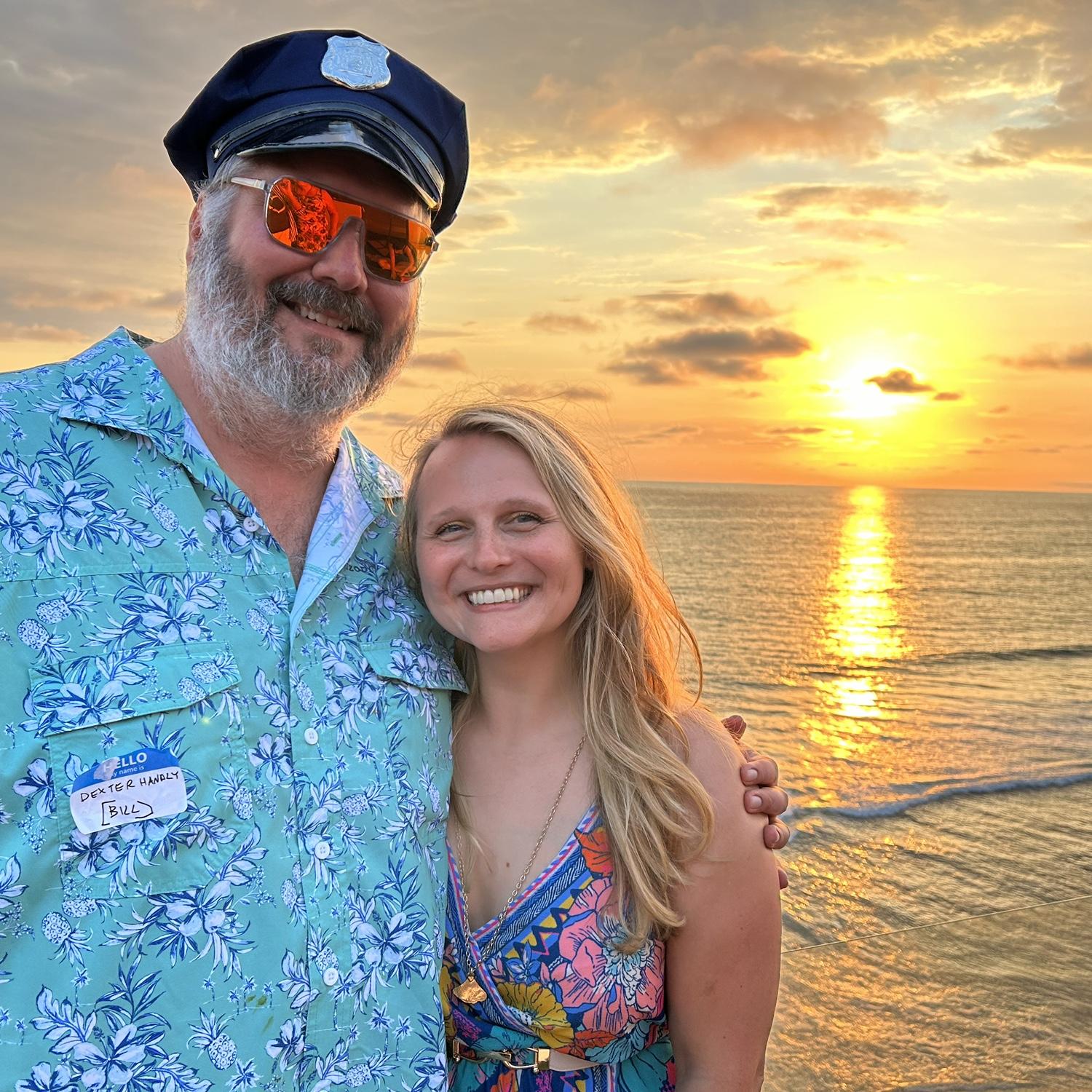 July 2025 - Murder mystery cruise game with family in Encinitas, CA