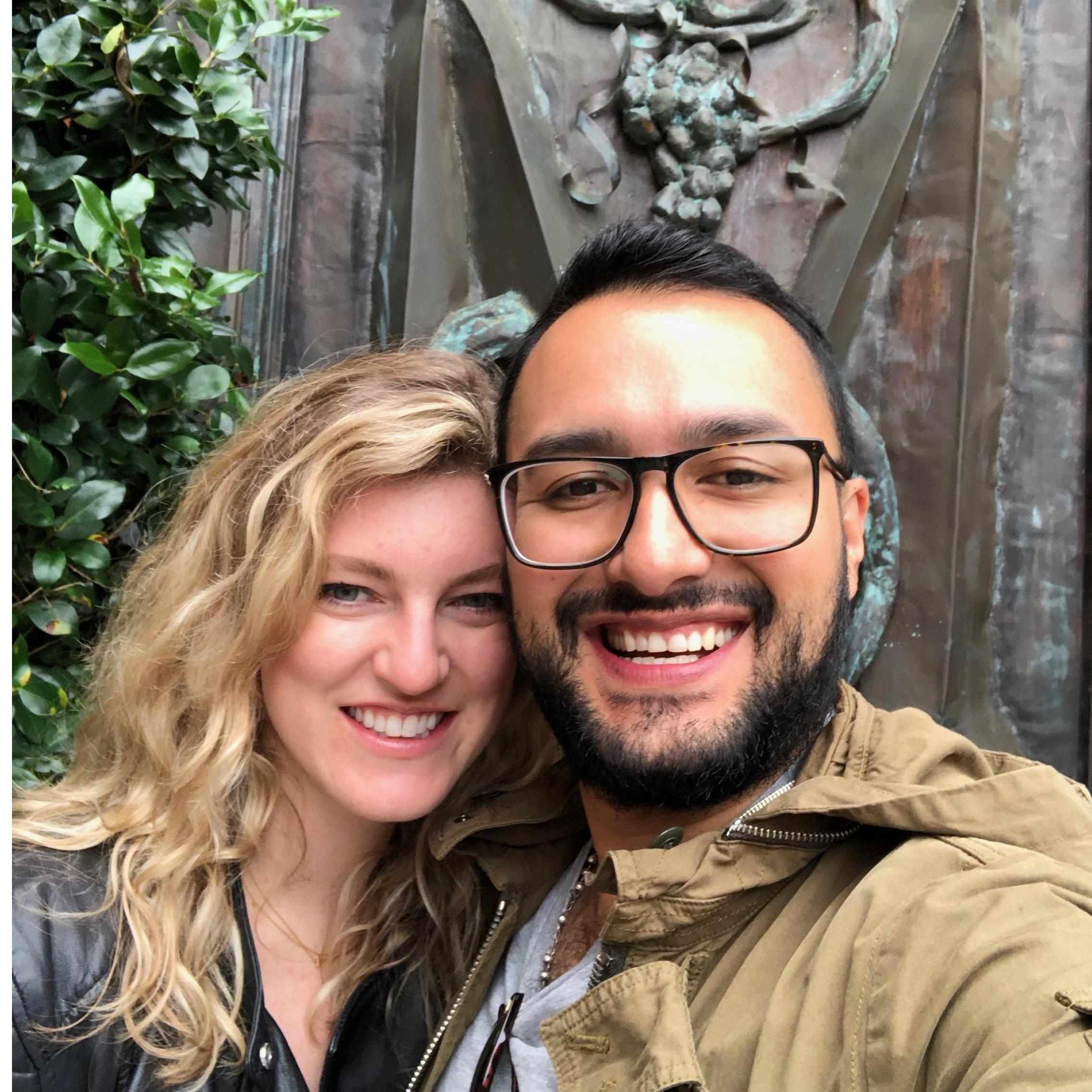 "Pose in front of this fountain". Loving Savannah!
