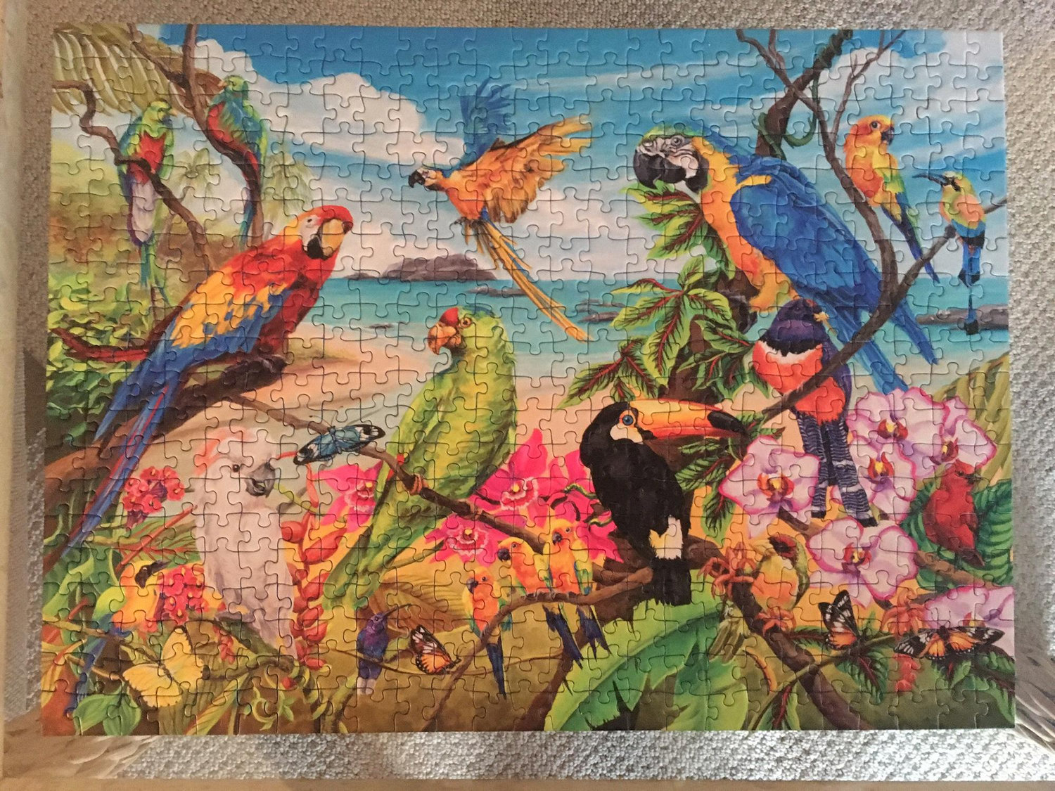 A lot of rainy days calls for puzzle time!