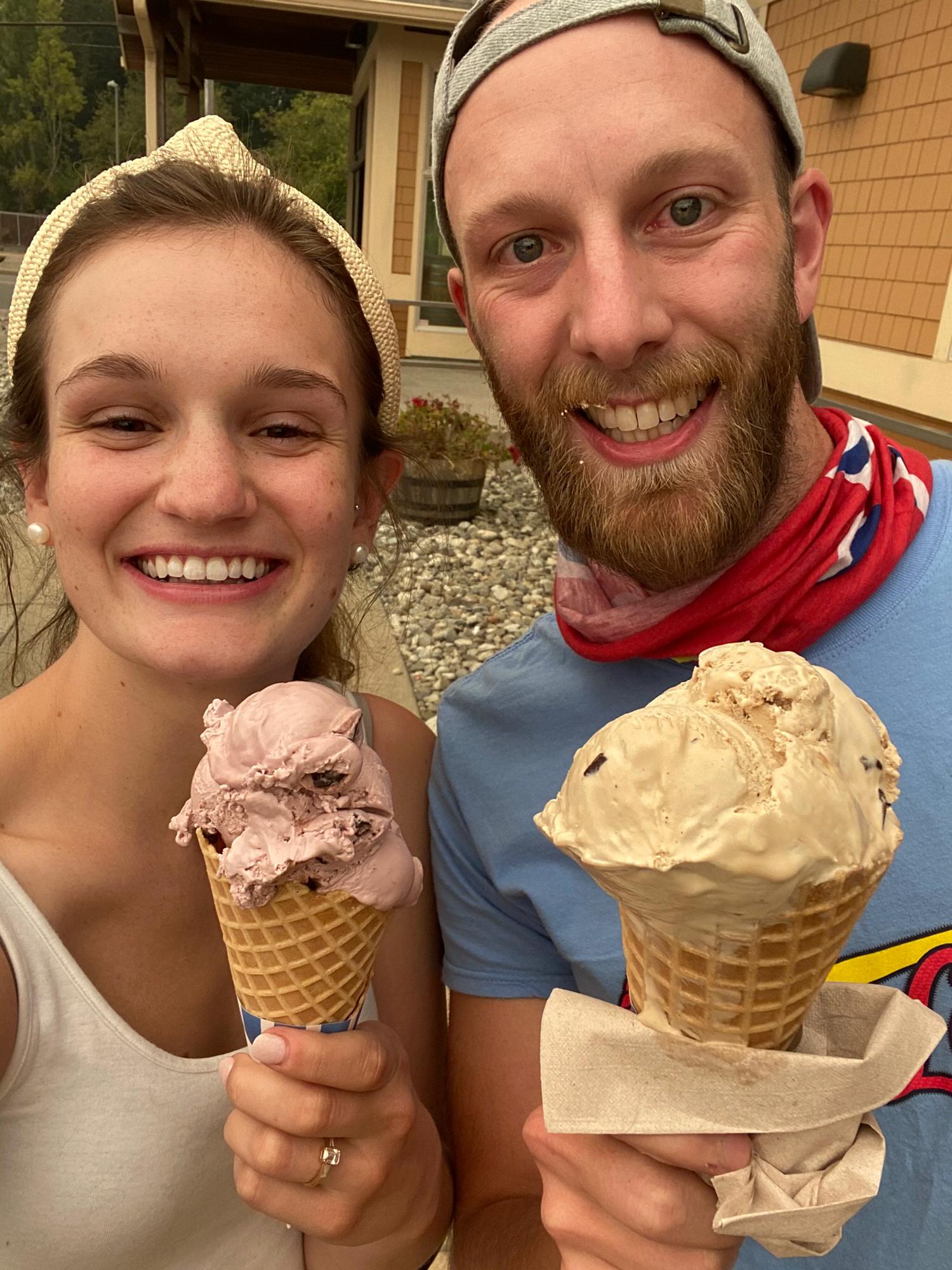 Reasonably sized ice cream cones