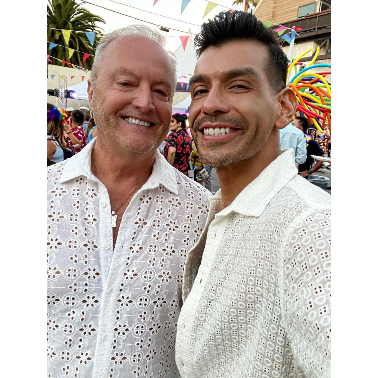 Laguna Beach Pride 365 2022, celebrating where we first met. (Laguna Beach, CA. 2022)