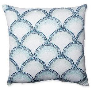 Green Shelamar Teal Throw Pillow 24.5" x 24.5" - Pillow Perfect®