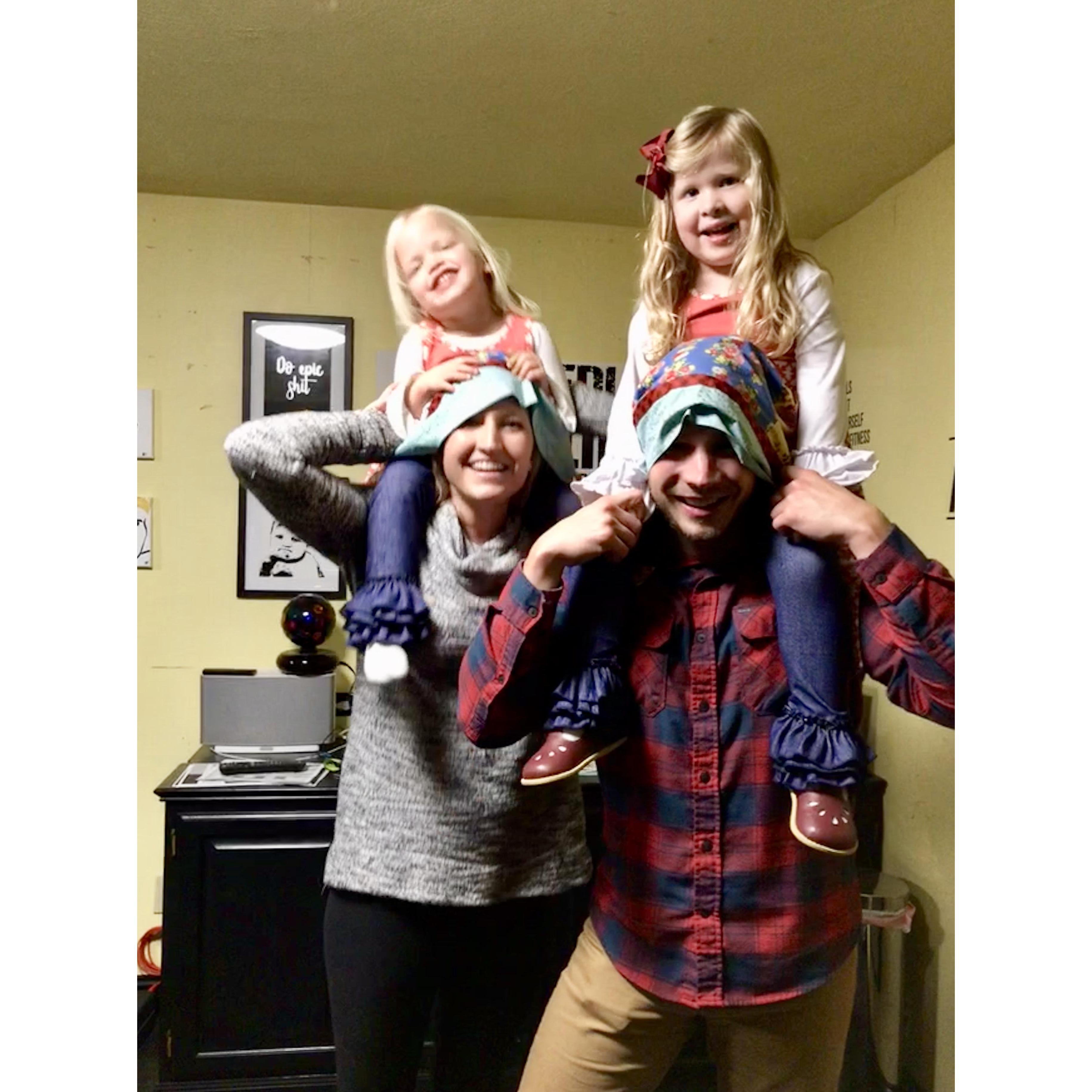 First time meeting the nieces!
