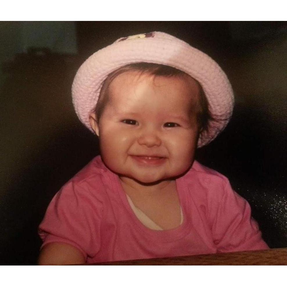 Haley as a baby