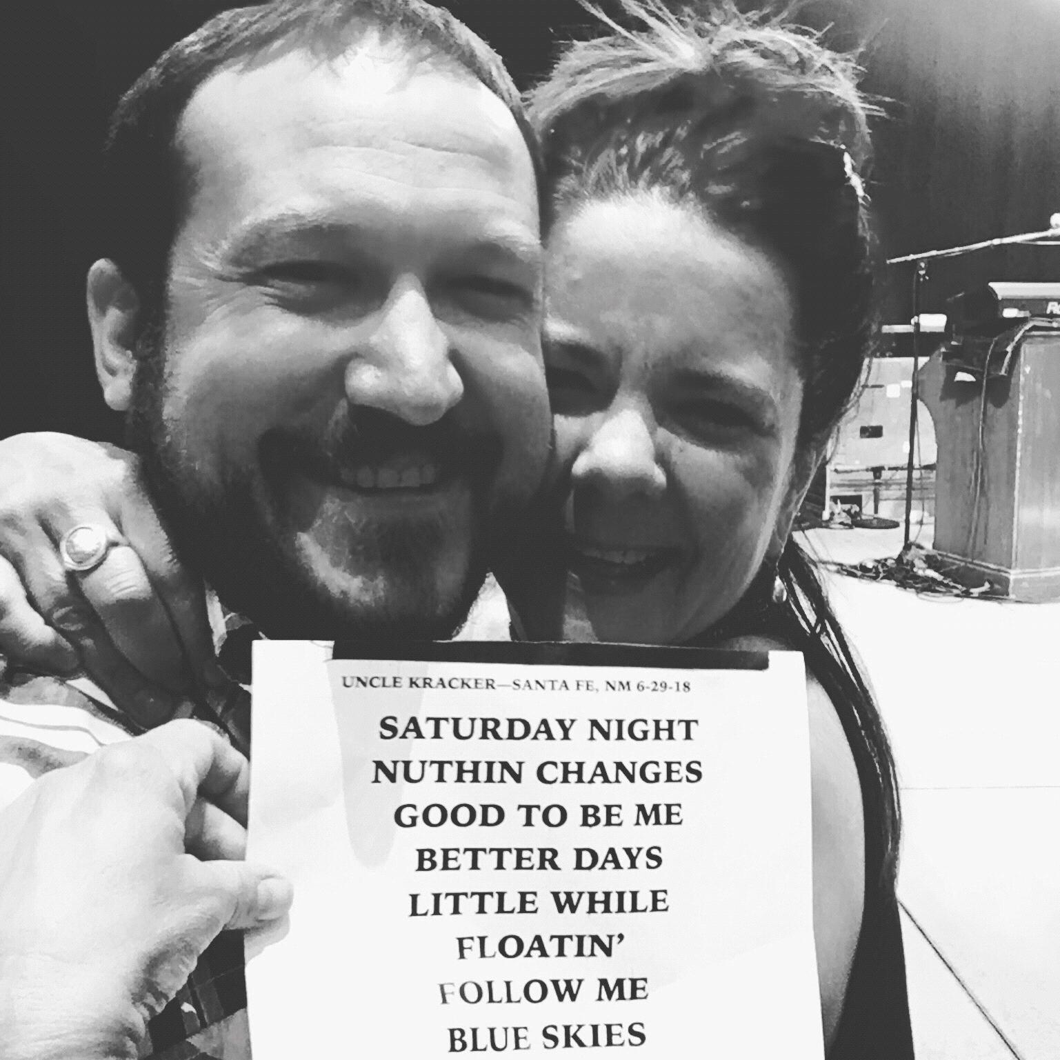 Uncle Kracker set list