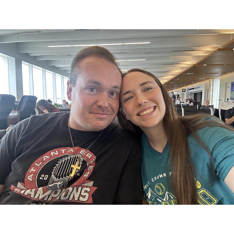 Right before Tim's first ever flight! - September 2024