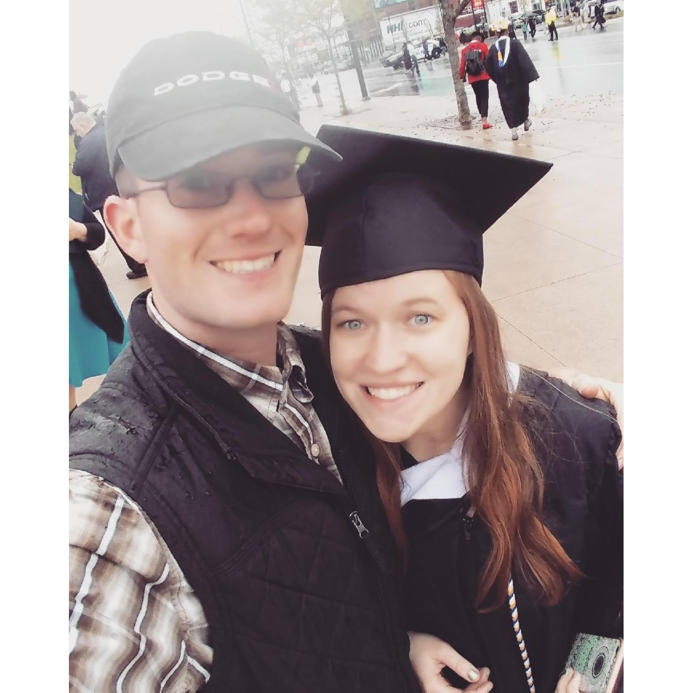 Ashley’s graduation from college