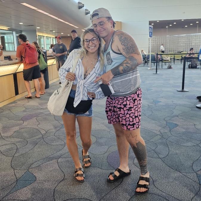 going on my first cruise together 2024
