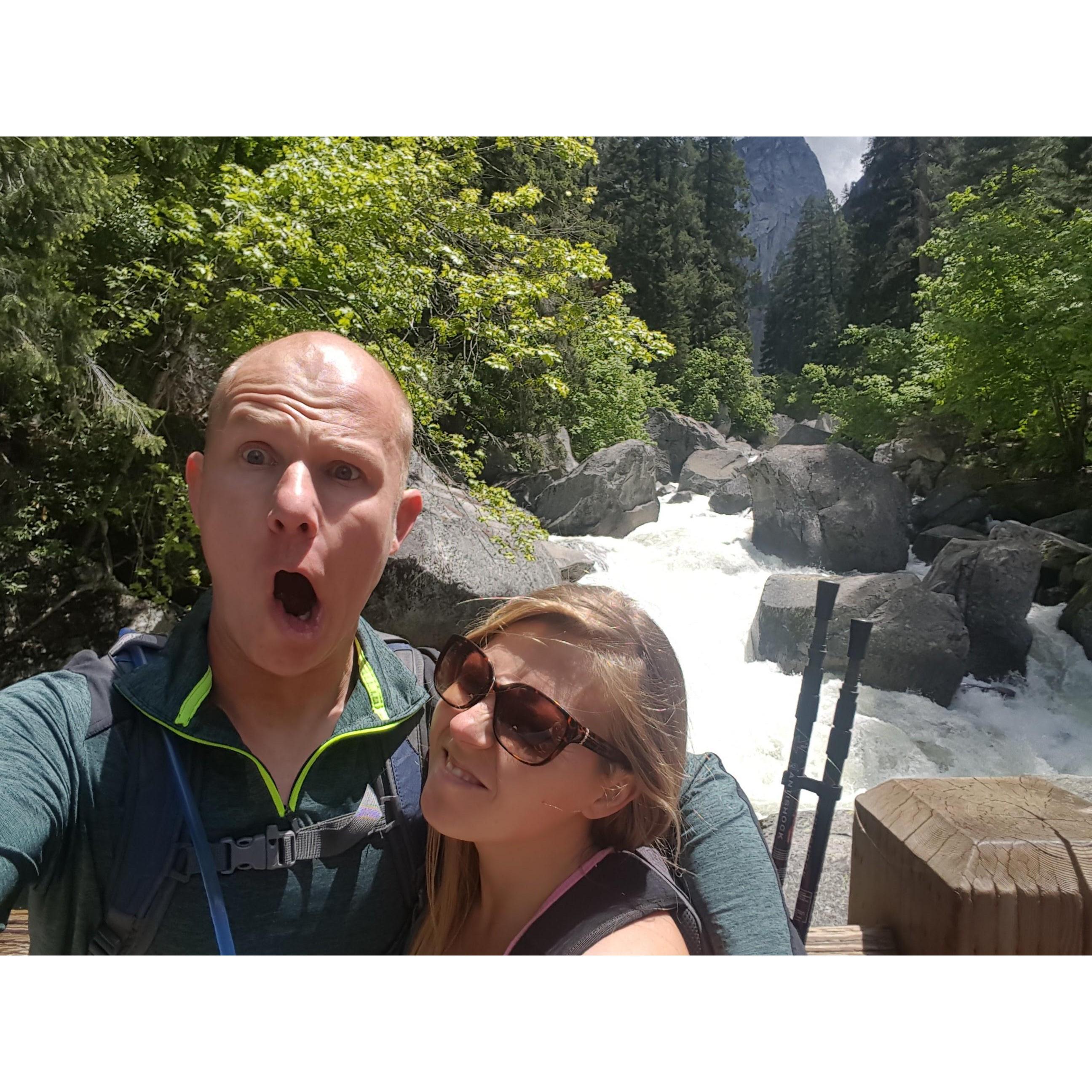 lower yosemite falls - yosemite 2016