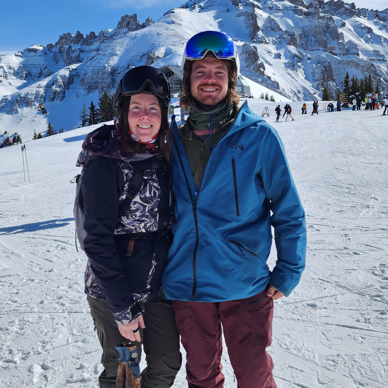 Ski time fun in Telluride, Colorado