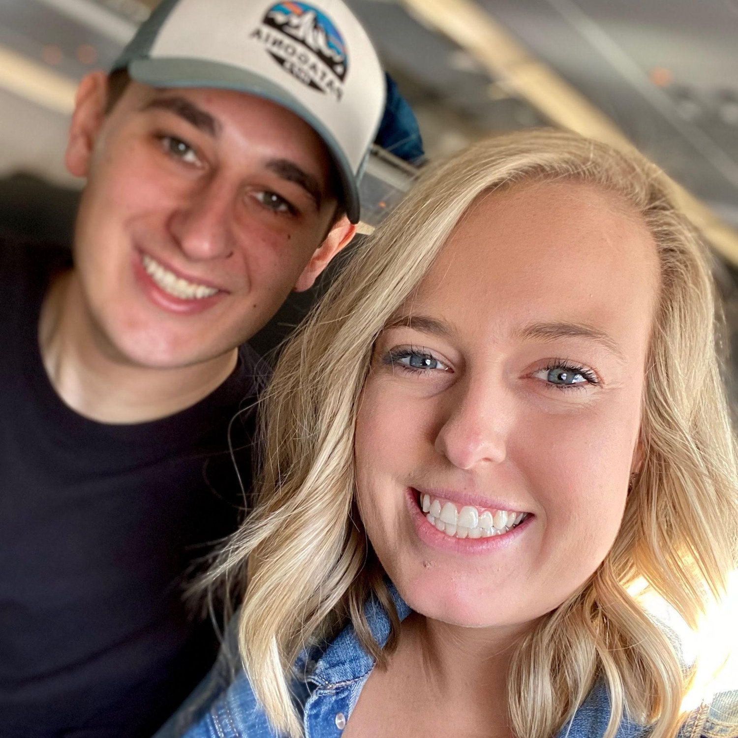 Our first trip together - we went on a cruise right before the pandemic!