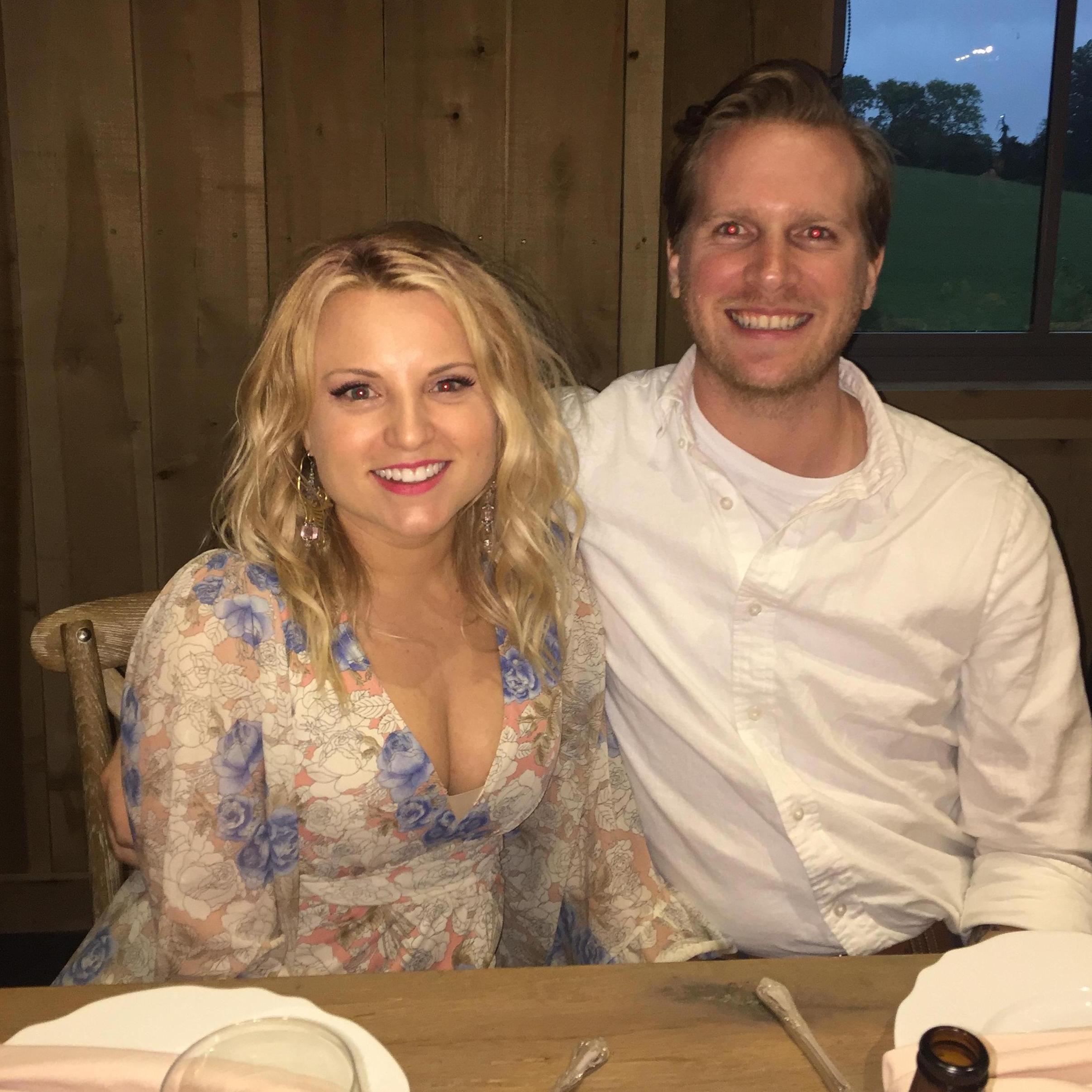A wonderful night at Spencer and Alisha's wedding (the first of many we've been to together).