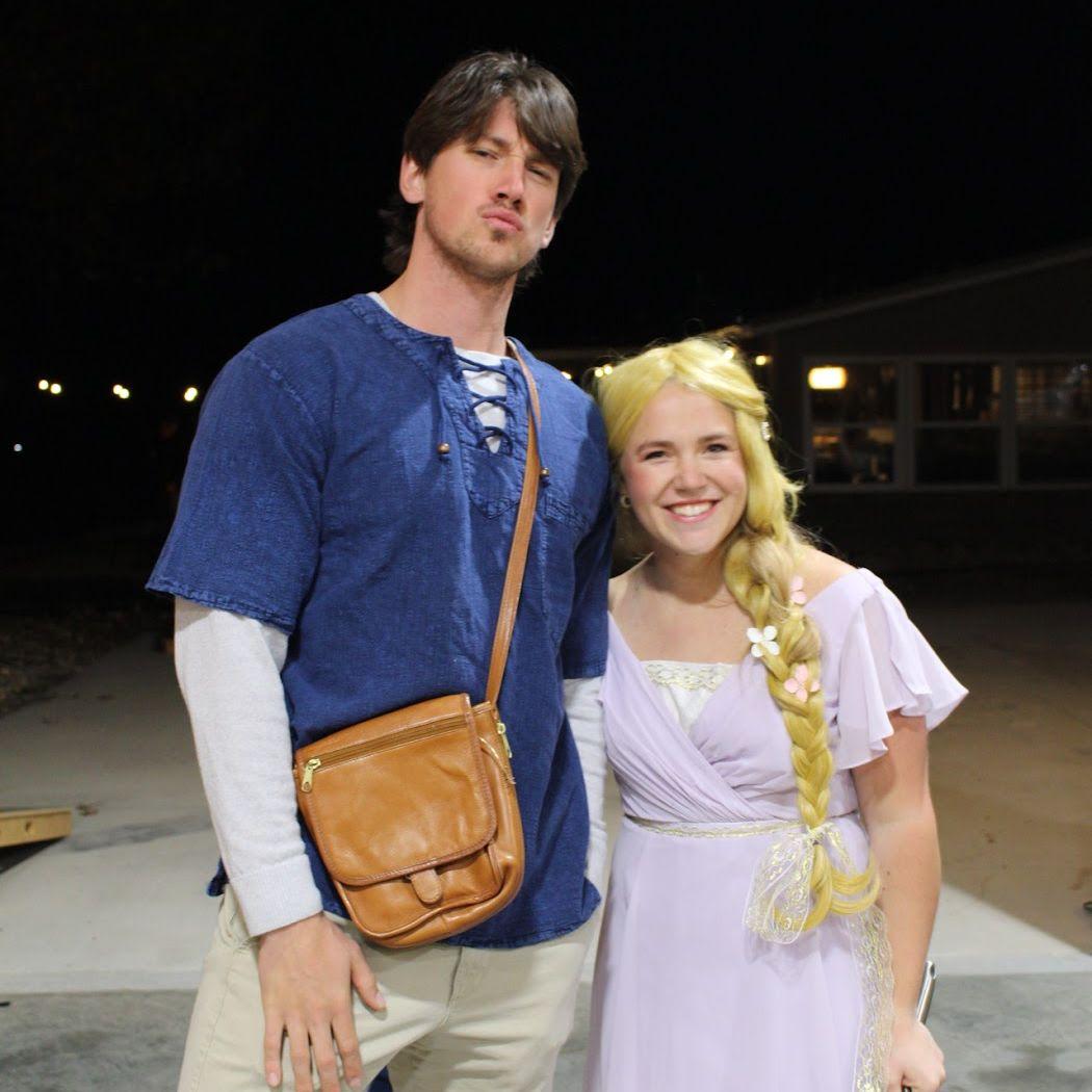 Flynn Ryder and Rapunzel