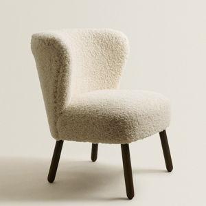 BEIGE TERRYCLOTH ARMCHAIR - Zara Home