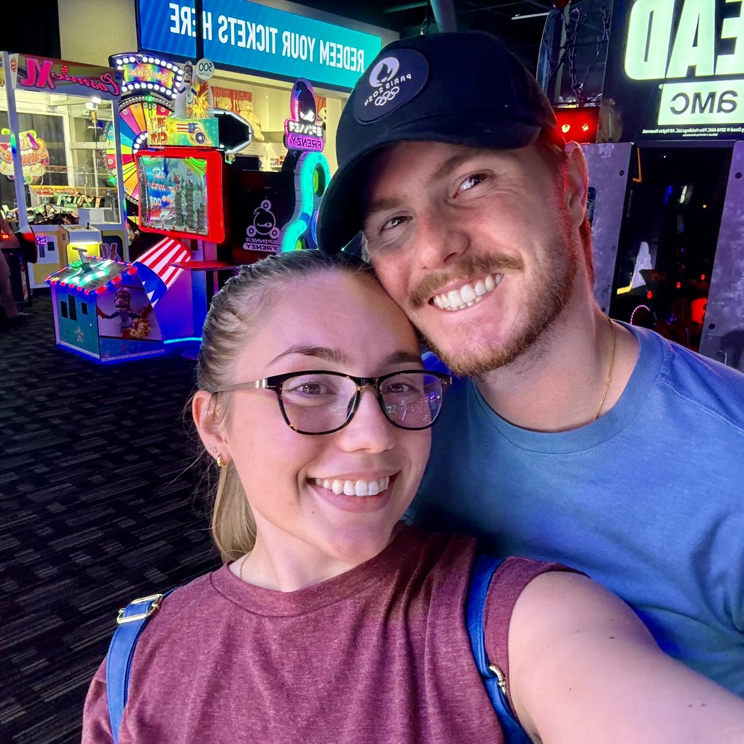 Dave and Busters Date Night- July 2024