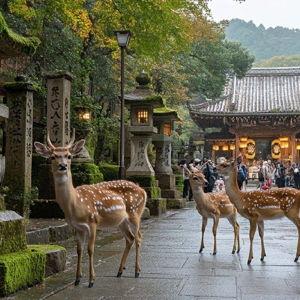 Day Trip to Nara (deer park)