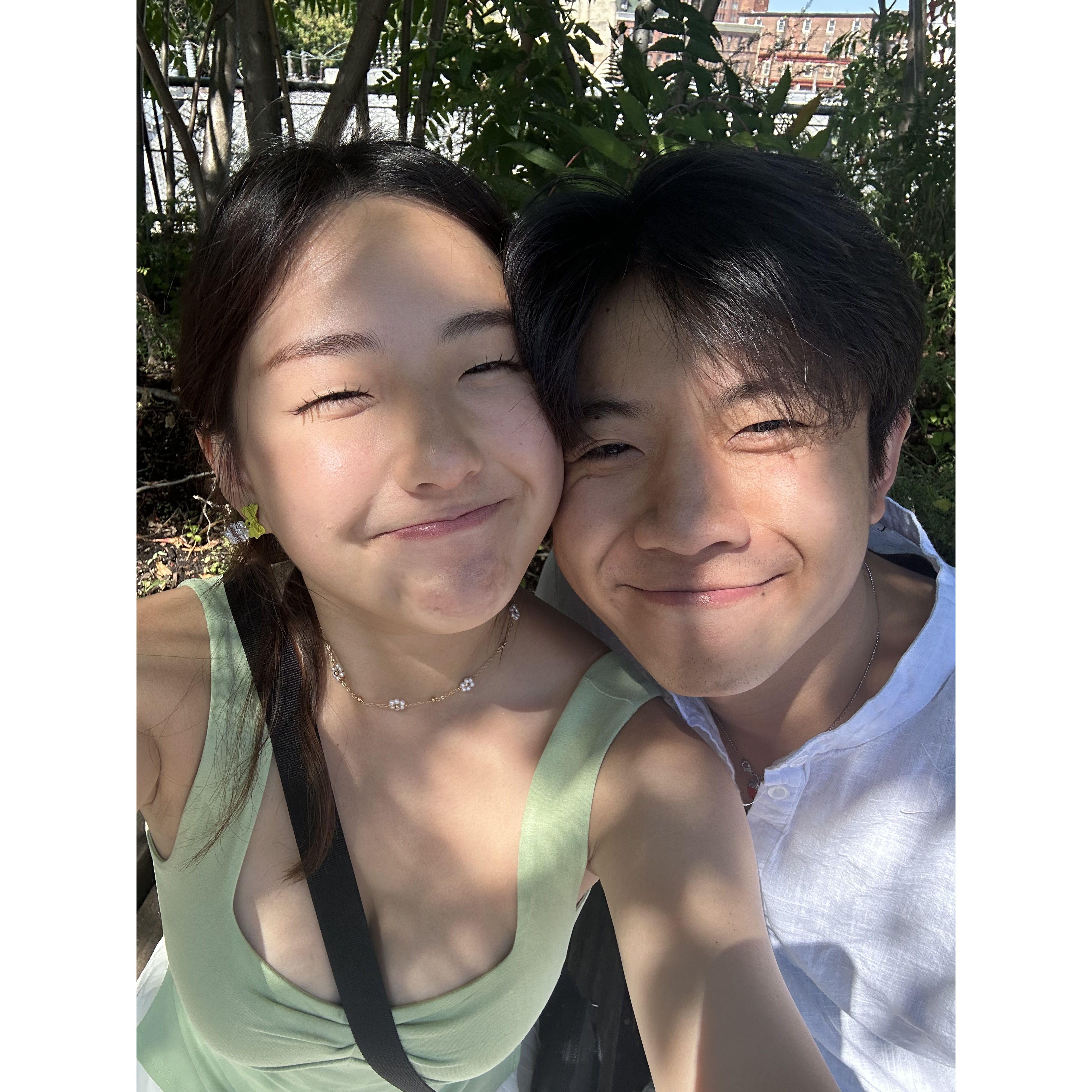 A few hours before the surprise proposal (2023)