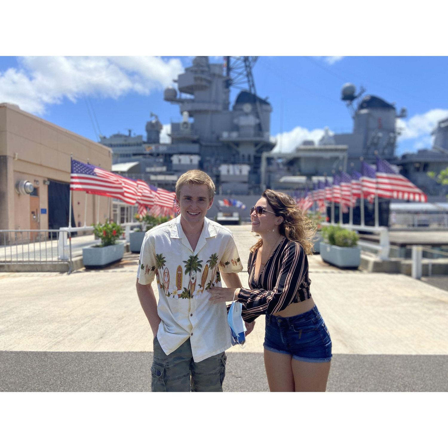 Followed by our short trip to Oahu for Madilyn's 21st birthday. We visited the USS Missouri in Pearl Harbor!