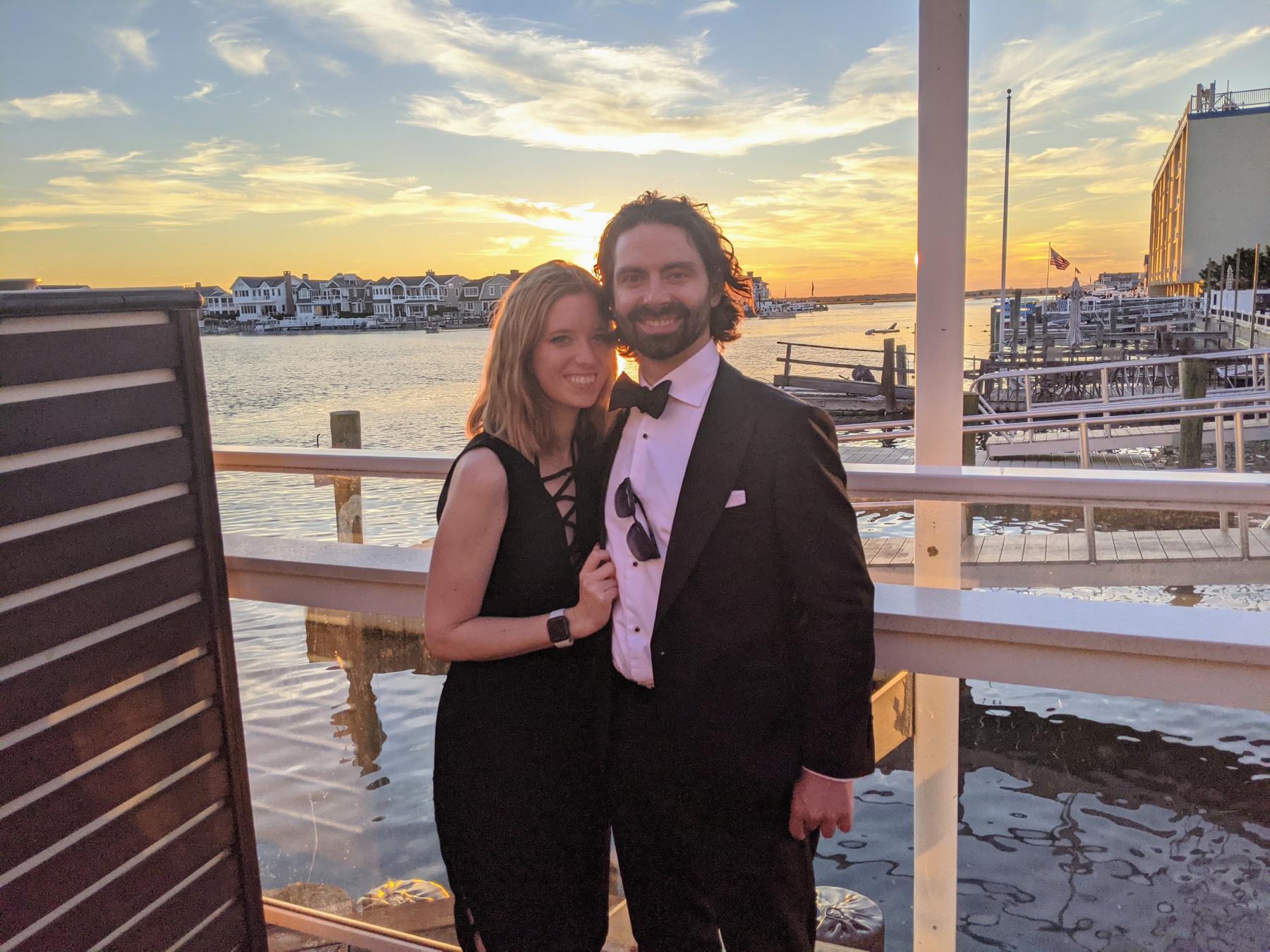 Right before our first swim lesson.