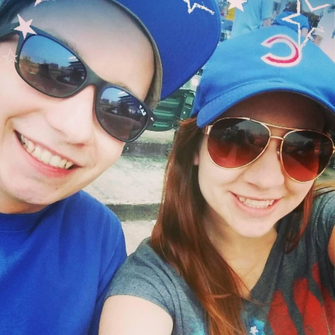 Missy's first Cubs game! Filip bought Cub's game tickets as a surprise!
July 5th, 2015