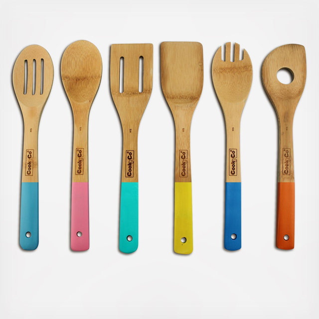 BergHOFF, Cook&Co Bamboo 6-Piece Utensil Set | Zola