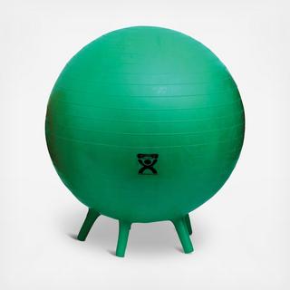 Inflatable Exercise Ball with Stability Feet