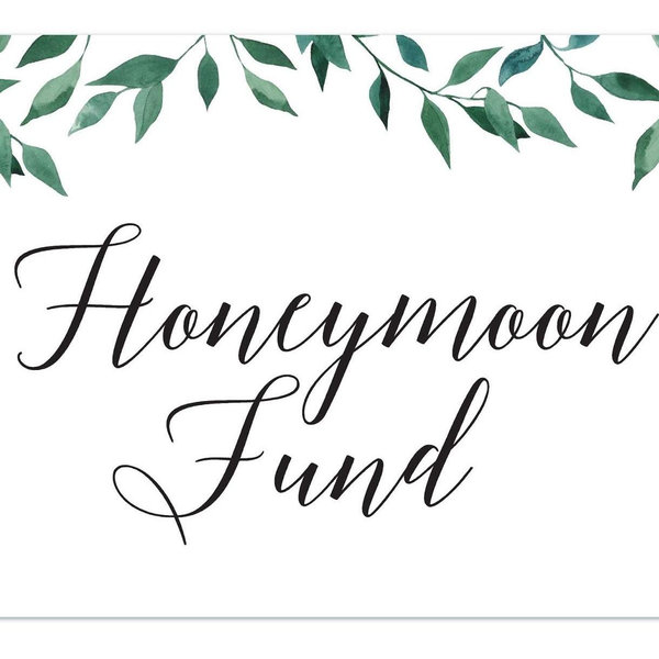 Our Honeymoon Fund