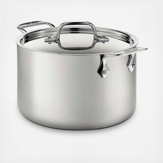 d5 Stainless Steel Soup Pot with Lid