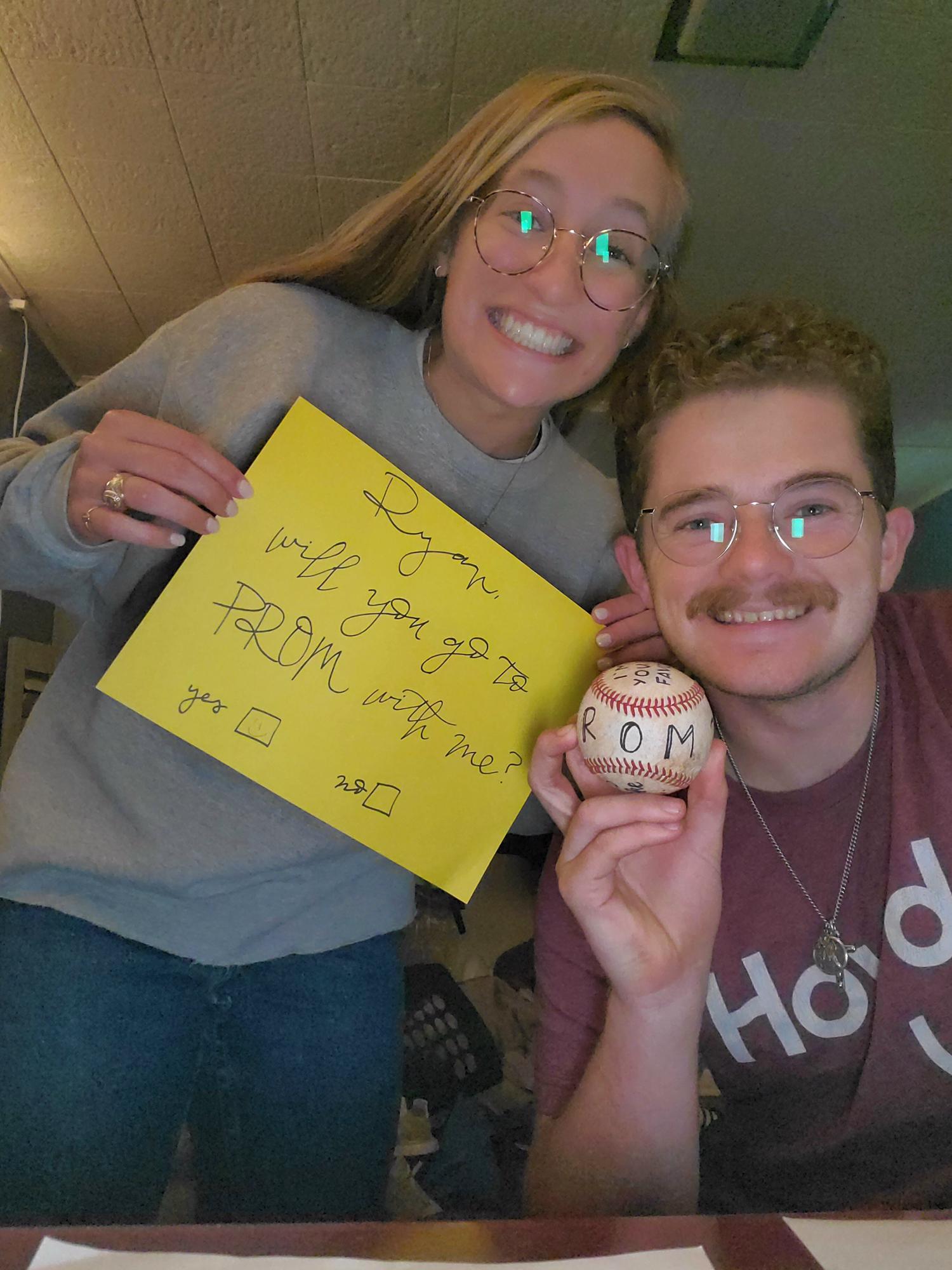 College prom?!!! I caught me a date 😉