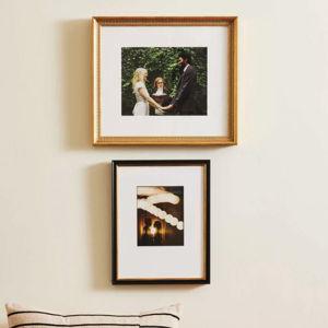 The Classic Two Stack | For Framing Wedding Photos