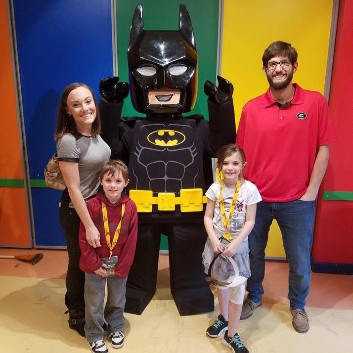 LEGOLAND was an adventure, and we got to meet Batman! Not sure who was more excited- the kids or Andrew.
