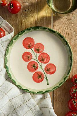 Garden Tomato Stoneware Side Plate