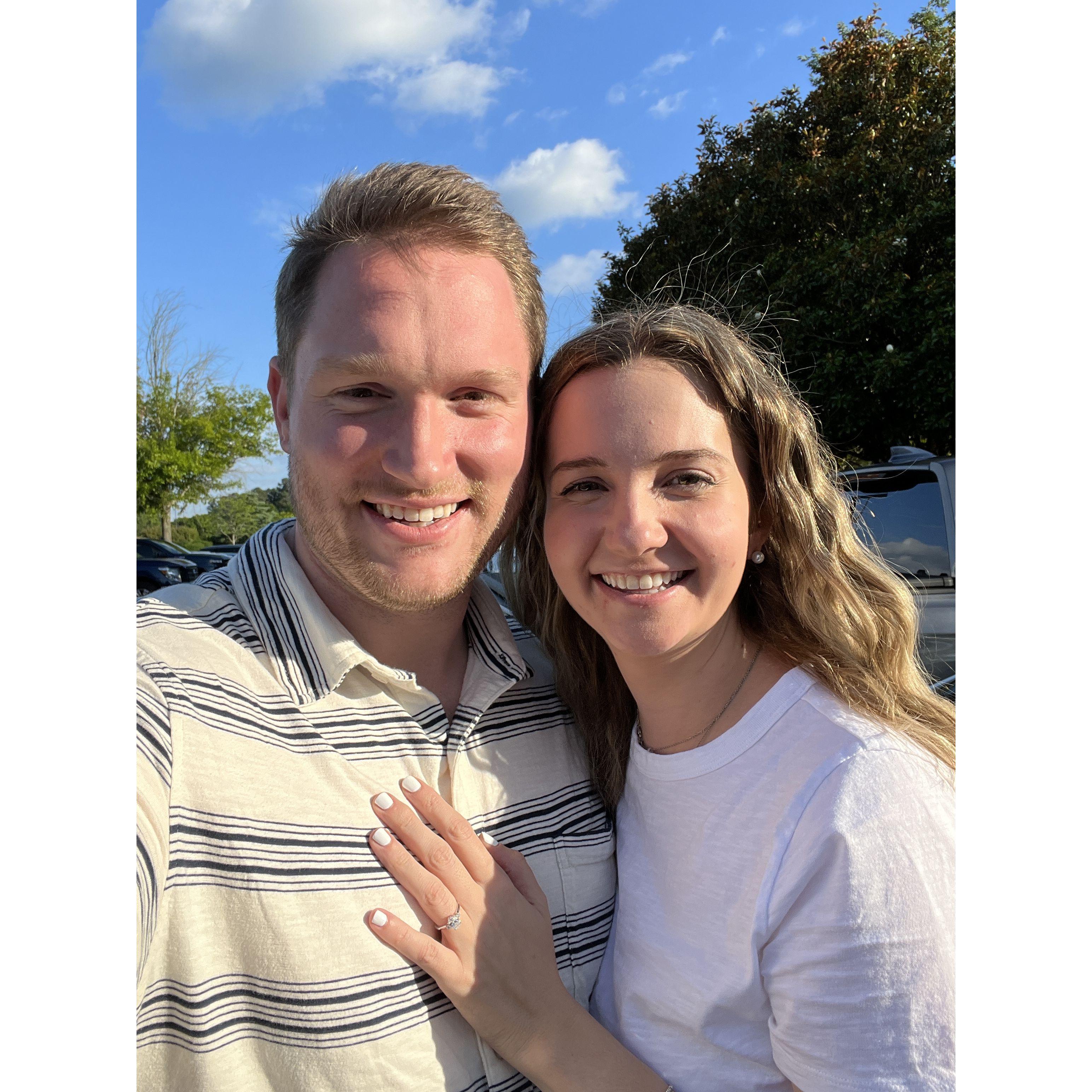 She said YES!