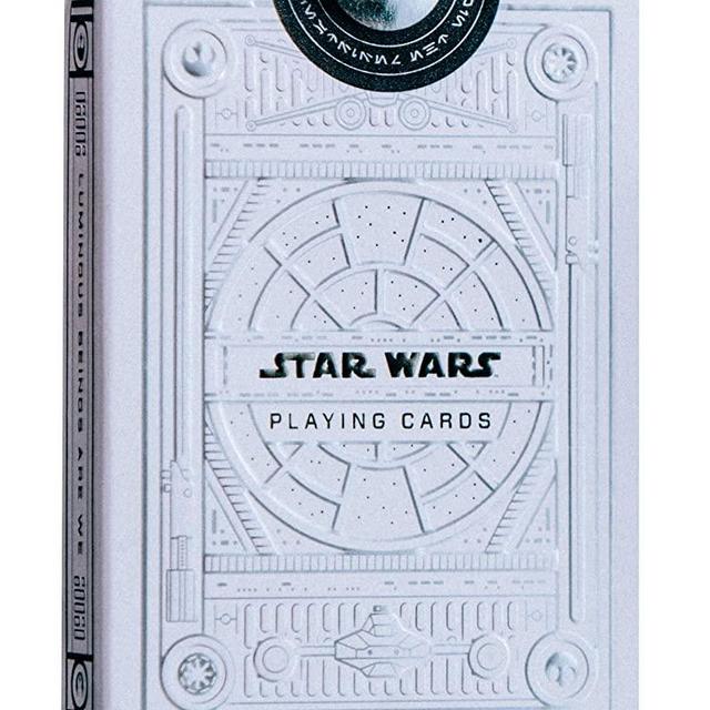 theory11 Star Wars Playing Cards Silver Edition - Light Side (White) (STAR-WARS-WHITE-T11)