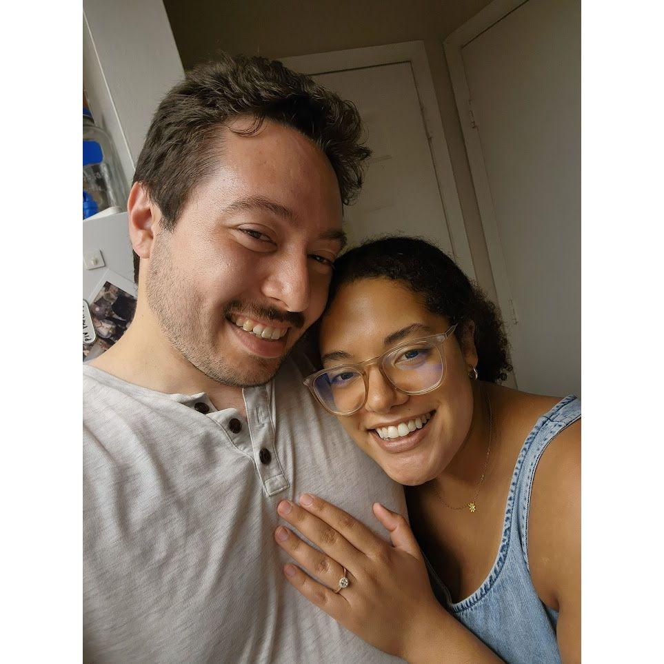 Fresh back from getting engaged!