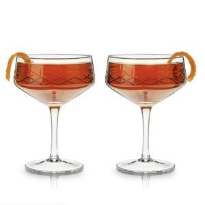 Admiral Crystal Coupe Glasses