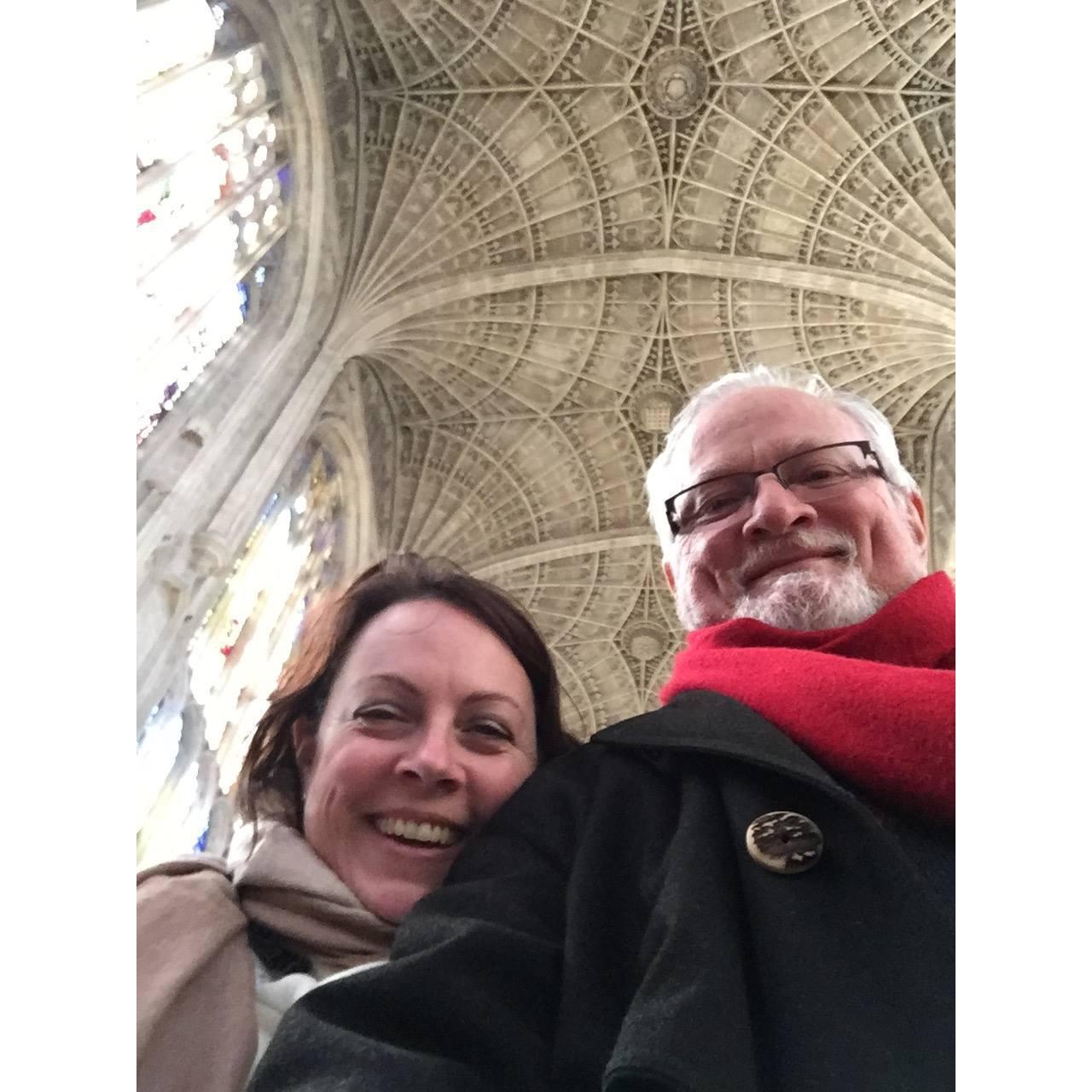January 17, 2018 - The day we met the Chaplain and discovered we could be married at King's!