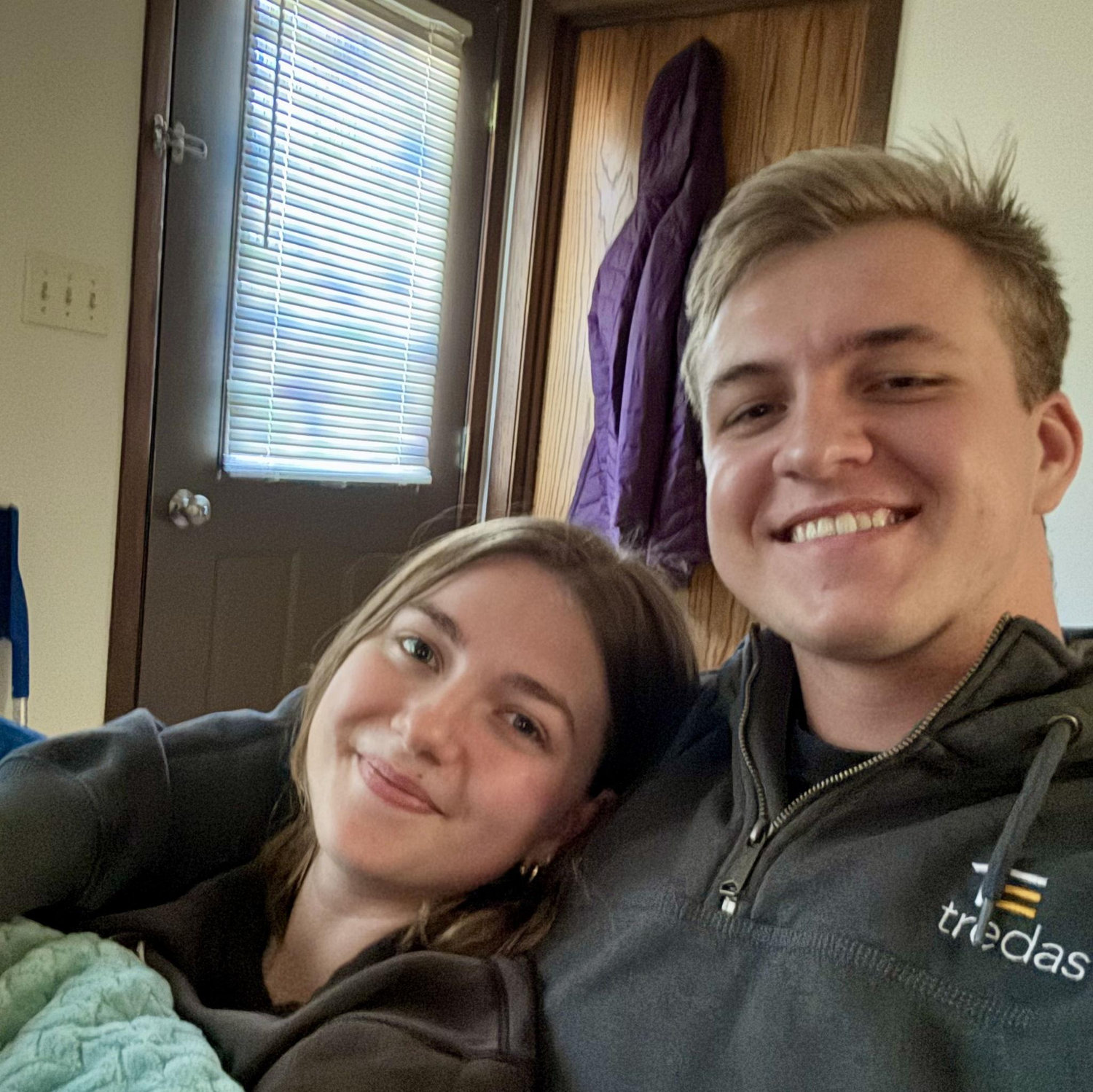 First picture together... two days in!