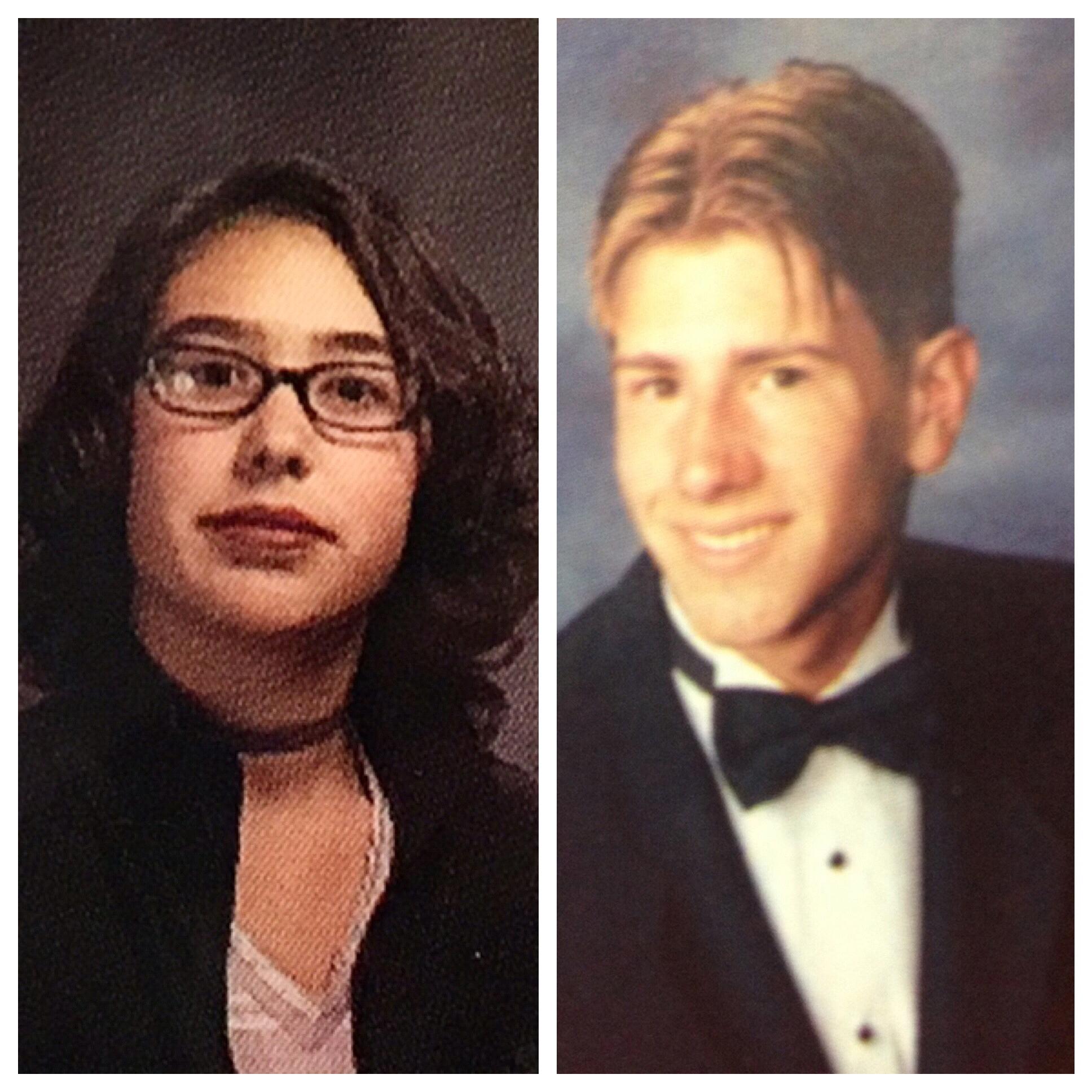 These high school students had no idea who they might meet in 14 years...