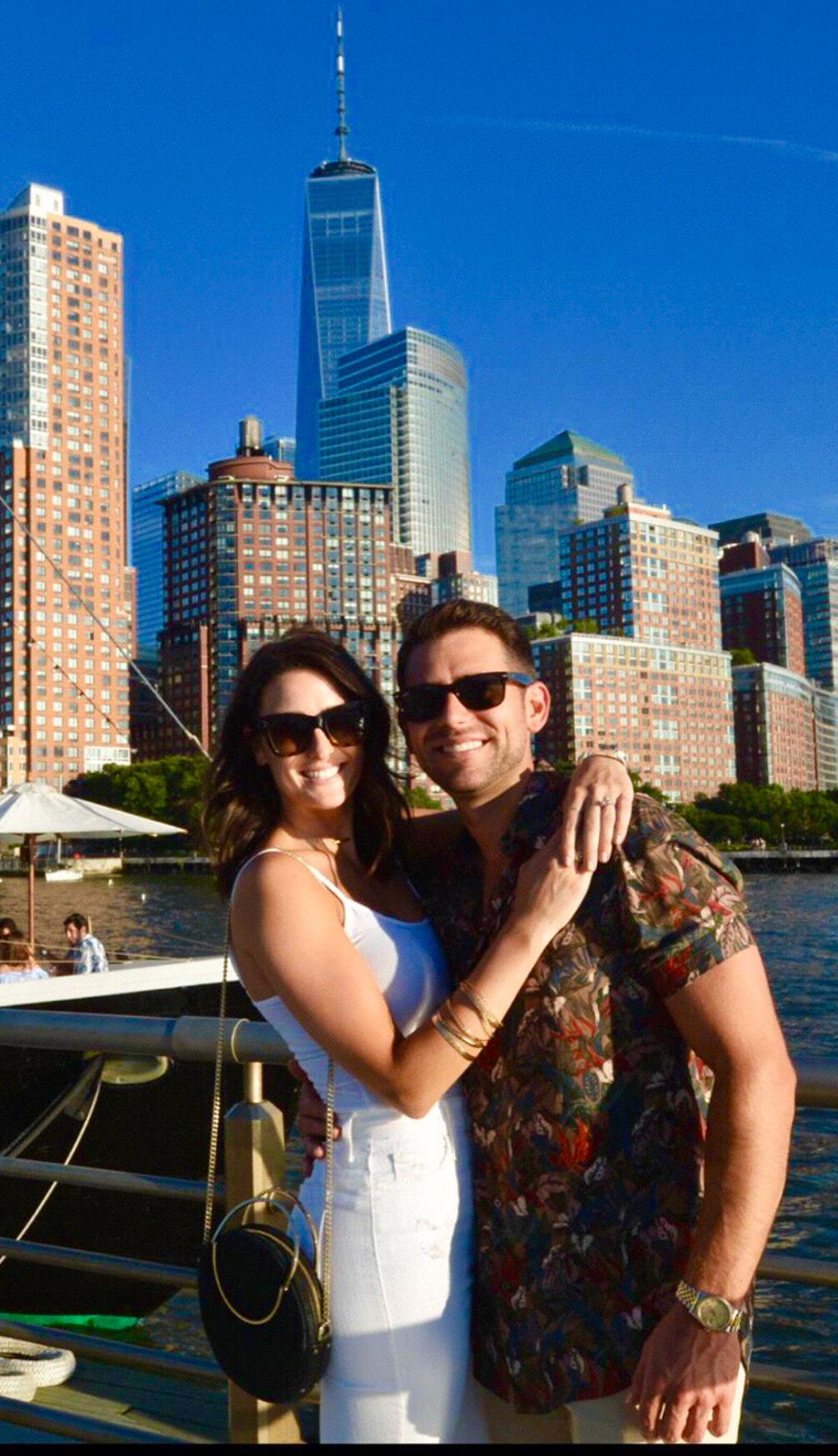 Our engagement night!