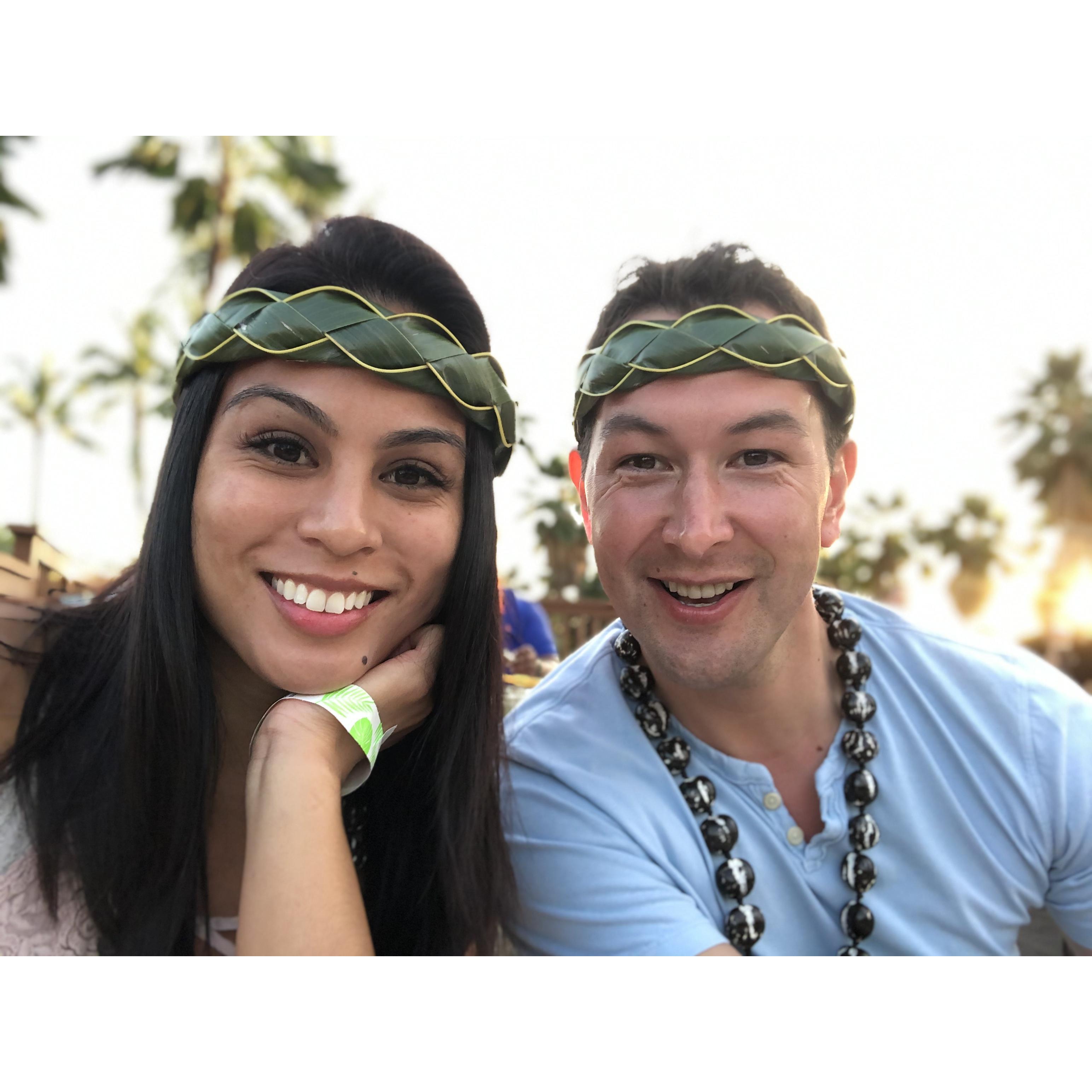 Luau night