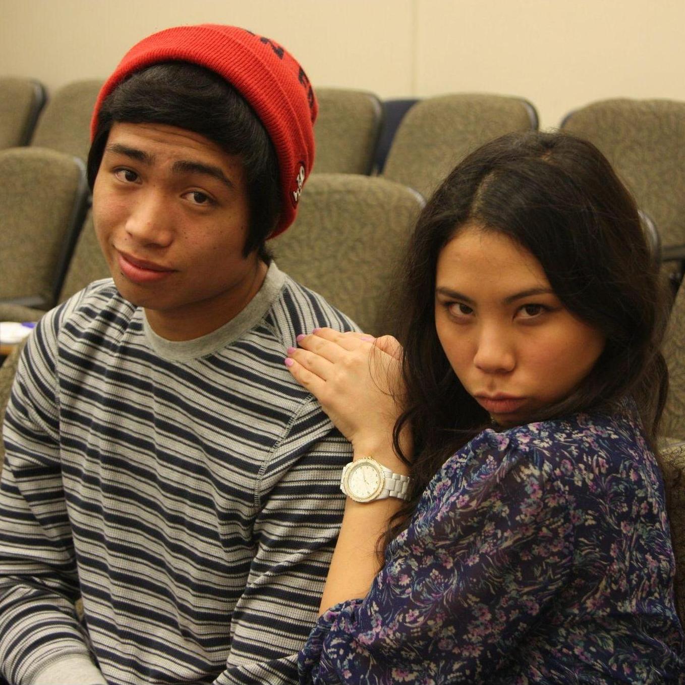 2010 ~ PACE internship show. still just friends, but we hang out all the time.